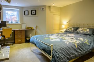 Cellar Conversion with bedroom and storage areas. Groby Road, Chorlton, Manchester