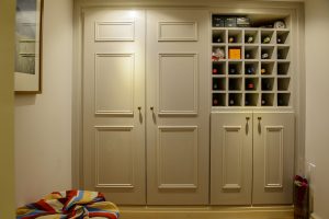 Cellar conversion at Dean’s Green House, Lymm - Bathroom facilities, living space and storage in the space