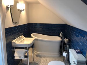 Bathroom image with bath and sink in Loft Conversion, Clarendon Crescent Monton, Greater Manchester