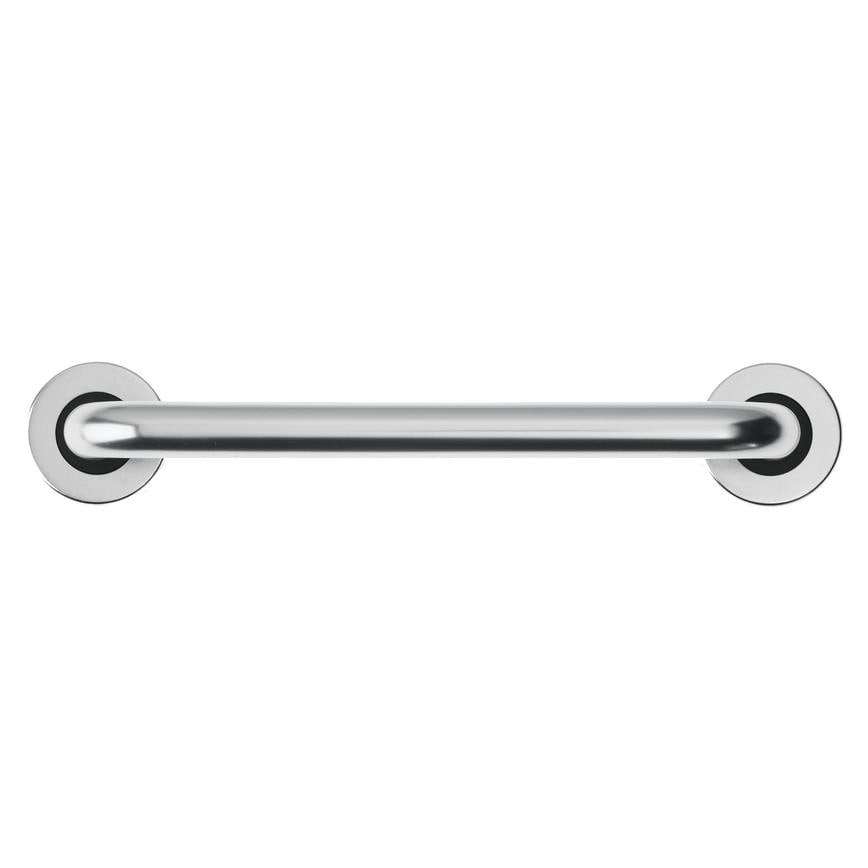 D pull handle, polished aluminium