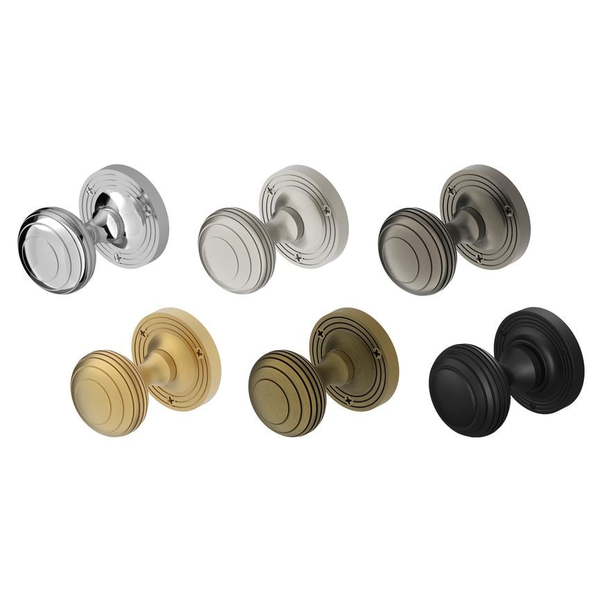 Beehive knob, matt black