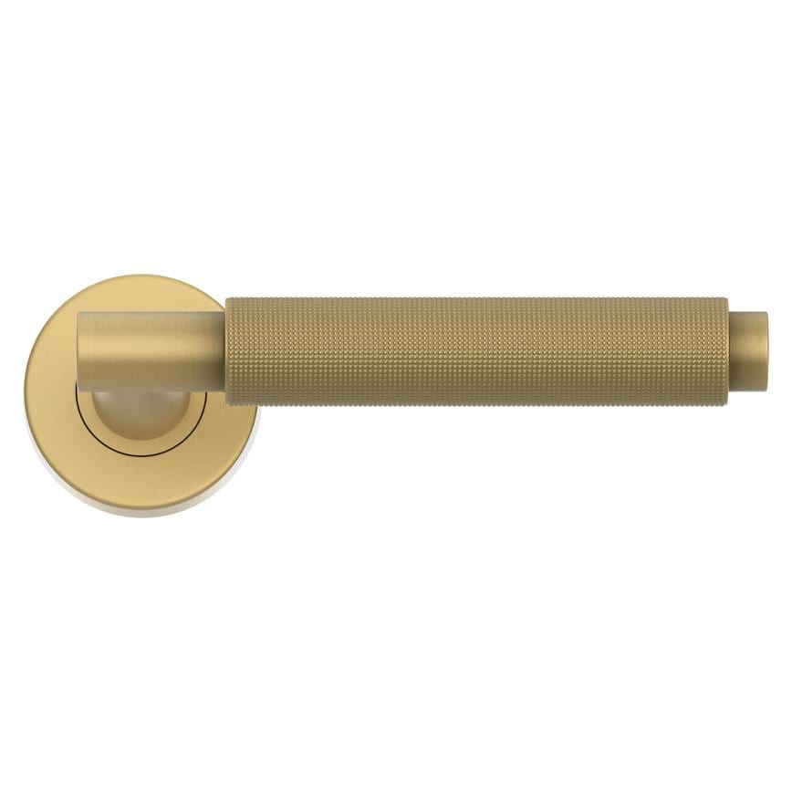 Fuller and Forge Iseo knurled, satin brass