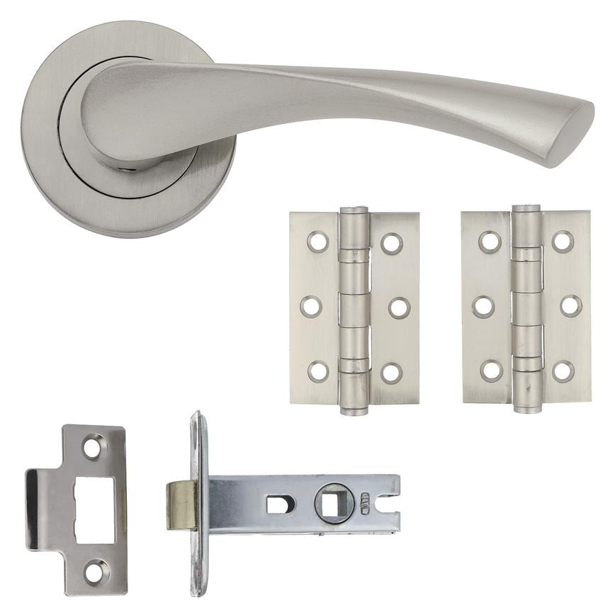Sofia, satin nickel