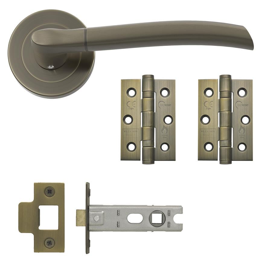 Newington, antique brass